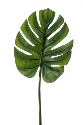 Monstera blad 73 cm kunstbloem zijde nepbloem - Emerald
