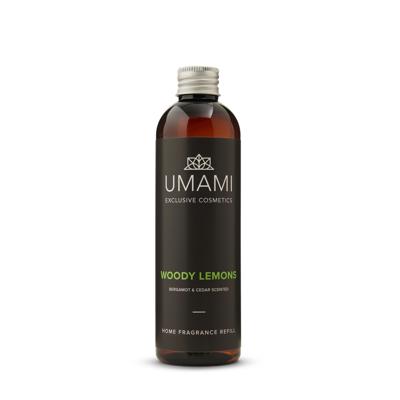 Umami Exclusive Cosmetics Woody Lemons Home Fragrance Refill Bergamot & Ceder 250ml