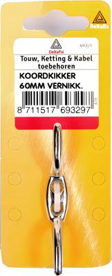 Del koordkikker 60mm vernikk - Deltafix