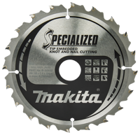 Makita Accessoires Makita zaagblad tipe 185x30x2,0 20t 25g - b-33102