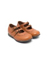 Pèpè Marie double-strap ballerina shoes - Marron