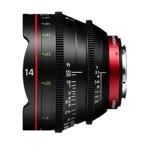 Canon CN-E 14mm T3.1 L M objectief