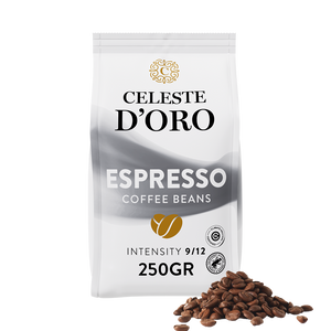 Celeste d'Oro - koffiebonen - Finest  Espresso (250 gram)