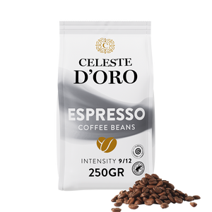 Celeste d&apos;Oro - koffiebonen - Finest Espresso (250 gram)