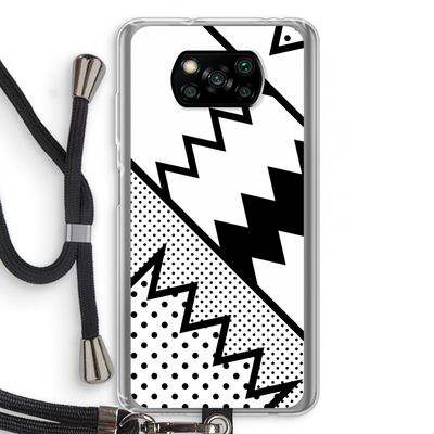 Pop Art #5: Xiaomi Poco X3 NFC Transparant Hoesje met koord