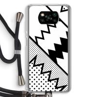 Pop Art #5: Xiaomi Poco X3 NFC Transparant Hoesje met koord