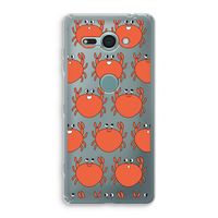 Krab: Sony Xperia XZ2 Compact Transparant Hoesje