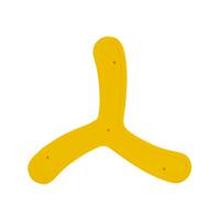 SET OF 3 FOAM BOOMERANGS