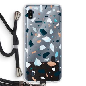 Terrazzo N°13: Samsung Galaxy A10 Transparant Hoesje met koord