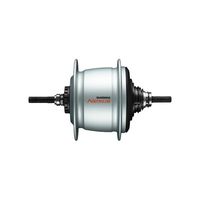 Shimano versnellingsnaaf nexus 8-sp c6001 36g r-brake zilver