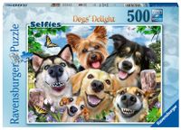 Ravensburger puzzel 500 stukjes Vrolijke honden