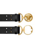 Versace ceinture La Medusa en cuir - Noir