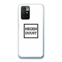 Negenduust vierkant: Xiaomi Redmi 10 Transparant Hoesje