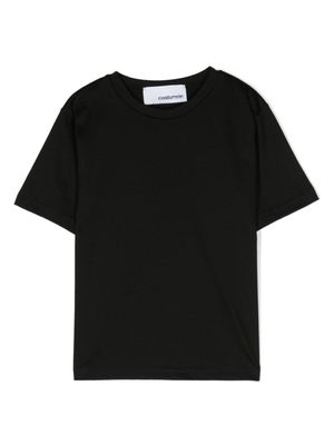 Costumein t-shirt en coton à col rond - Noir