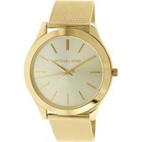Michael Kors Dames Slim Runway MK3282 Goud roestvrij staal quartz modehorloge