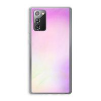 Flow mist pastel: Samsung Galaxy Note 20 / Note 20 5G Transparant Hoesje