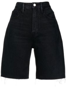 FRAME short ample en jean - Noir