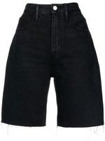 FRAME short ample en jean - Noir - thumbnail