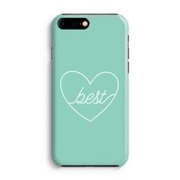 Best heart pastel: Volledig Geprint iPhone 7 Plus Hoesje