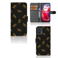 Telefoonhoesje | Met pasjeshouder | voor Motorola Moto G24 | G04 | G24 Power Leopards