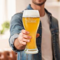 Weizen Bierglas graveren