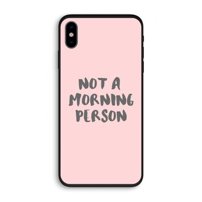 Morning person: iPhone XS Biologisch afbreekbaar hoesje