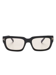 TOM FORD Eyewear lunettes de soleil Ezra à monture rectangulaire - Noir