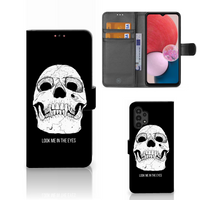 Telefoonhoesje met Naam Samsung Galaxy A13 (4G) Skull Eyes
