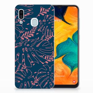 Samsung Galaxy A30 TPU Case Palm Leaves