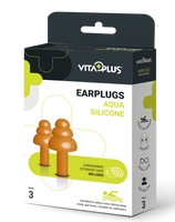 Vitaplus Earplugs Aqua Silicone