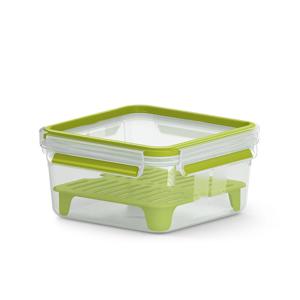 EMSA CLIP & GO XL Lunchtrommel 1,3 l Groen, Transparant 1 stuk(s)