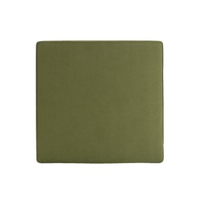 Leen Bakker - Loungekussen Brest Zit - Donker - 73x73 Cm - Polyester - Groen - 11x73x73 Cm