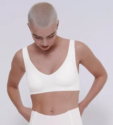 Zero Feel Bralette padded 2.0 - naadloze Bh - Comfortabele Bh top zonder beugel of sluiting - Schijnt niet door