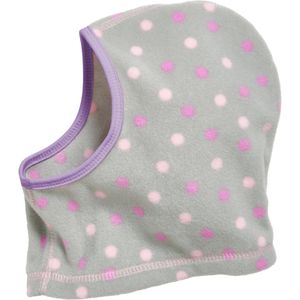 Playshoes fleece bivakmuts Balaclava stippen grijs Maat