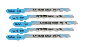 DeWalt Accessoires Decoupeerzaagblad BiM voor metaal en non-ferro 1,5mm-4mm, bochten zagen, 76x50x1,5mmmm, (T118EOF) - DT2054-QZ - DT2054-QZ