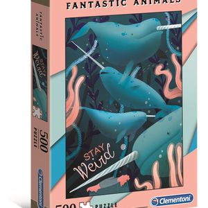 Clementoni Legpuzzel - Fantastic Animals - Narwal - 500 Stukjes