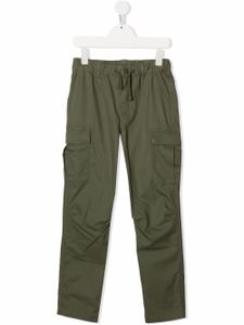 POLO RALPH LAUREN KIDS pantalon droit à lien de resserrage - Vert