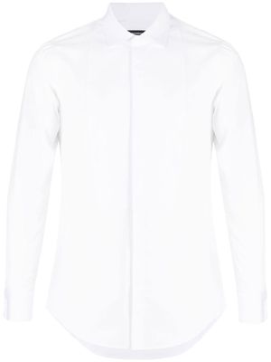 DSQUARED2 chemise à boutonnière dissimulée - Blanc