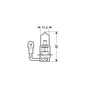 Osram Gloeilamp, verstraler 64151ALS