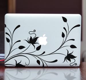 Laptop sticker ornament