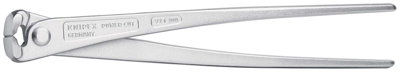 Knipex Kracht-Moniertang | 250 mm Lengte | Grote Krachtoverbrenging | Glans Verzinkt - 99 14 300 SB