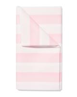 HEMA Tafelkleed 220x138cm strepen roze (roze)