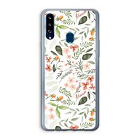 Sweet little flowers: Samsung Galaxy A20s Transparant Hoesje Sweet little flowers: Samsung Galaxy A20s Transparant Hoesje