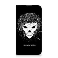 Mobiel BookCase iPhone 13 Pro Skull Hair