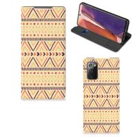 Samsung Galaxy Note20 | Hoesje met Magneet | Aztec Yellow