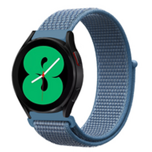 Garmin Venu 2 & 3 - Sport Loop nylon bandje - Denim blauw