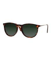 Spectrum zonnebril tortoise goud groen glas unisex