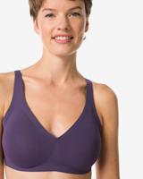 HEMA Voorgevormde bh zonder beugel - ultimate comfort donkerpaars (donkerpaars)
