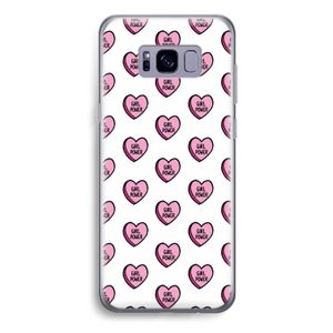 GIRL POWER: Samsung Galaxy S8 Plus Transparant Hoesje