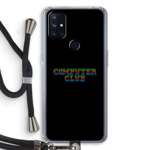 Retro: OnePlus Nord N10 5G Transparant Hoesje met koord